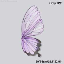 Gift Wrap With Butterfly And Flower Design,  Style, Creative, For Wrapping Bouquets, Packaging Material For Birthday And Wedding Gifts. - Pair F - View 10