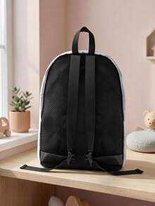 1pc Customized Name Backpack, Can Be Customized According To Your Unique Design, Perfect For Children, Print Your Own Name Or Print Sister's And Classmate's Name As A Gift To Give To Others - Multicolor - View 5