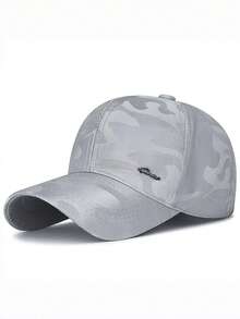 1pc Camouflage Mesh Baseball Cap, Breathable & Quick-Drying, Versatile For Outdoor And Daily Wear - Multicolor - View 5