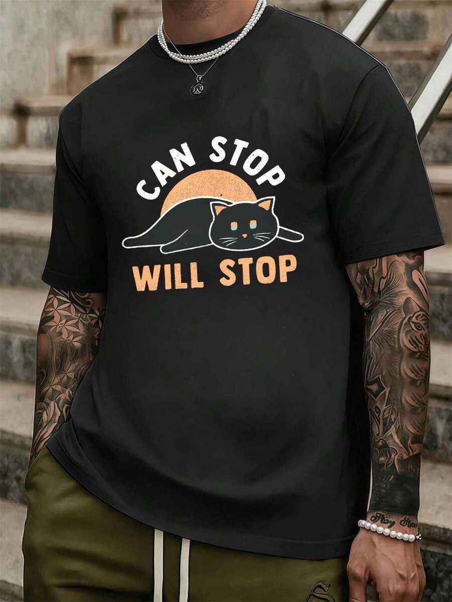 T-shirts för män - Svart - Visa 1