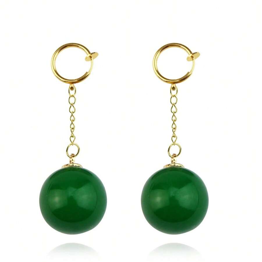 Anime Potara Clip Earrings Son Zamasu For Cosplay, Unisex, Jewelry And Accessories For Men And Women - E269-3 - 查看 1