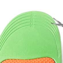 1 Pair Arch Support Insoles, Moisture-Wicking, Keep Feet Dry, Suitable For Replacement In Sports Shoes, Flats And Casual Shoes - Multicolor - View 5