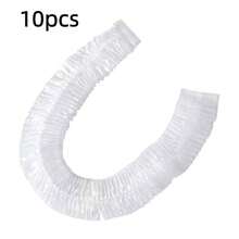 2/5/10pcs Extra Large & Thick Disposable Dust Cover, Essential For Kitchen, Home Cleaning, Moving - Transparent - View 14