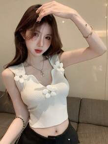 Women Tops - Black - View 9