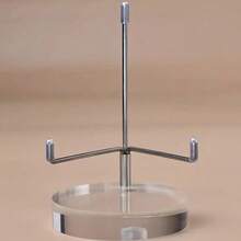 Adjustable Acrylic Display Stand For Crystal Mineral Specimens - Multifunctional Display Holder For DIY Specimens, Jewelry, And Frames, With Beautiful Crystal Stone Base For Elegant Display, An Ideal Holiday Gift - 1PC - View 12