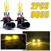 2 piezas Accesorios de faro de coche amarillo 9005 - lámpara halógena - Ver 6