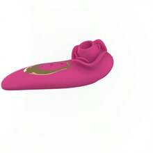 Dildo - Dildo - Rose Sex Toy Dildo Vibrator - 3In1 Rose Sex Stimulator For Women With 10 Sucking & Thrusting Dildo G Spot Vibrators, Adult Clitoral Nipple Suck For Woman For Man Couples,Vibrator Christmas GiftA - 新款av棒1 - 查看 2