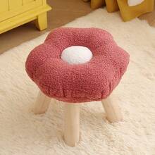 Flower Roller Stool, Quiet Swivel Casters, Portable Home Footrest Stool, Rotating Colorful Soft Cushion Stool For Living Room - Multicolor - View 15