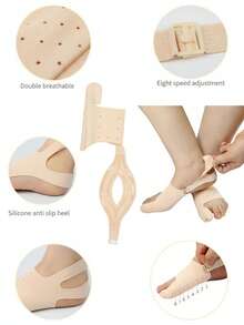 Unisex Breathable Toe Separator Socks, Adjustable Elastic Daily Wear Foot Care Accessory - Multicolor - View 8