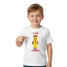 Third Birthday - Number Block Tee Shirt - Black - View 6