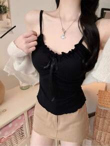 Women Tops - Black - View 4
