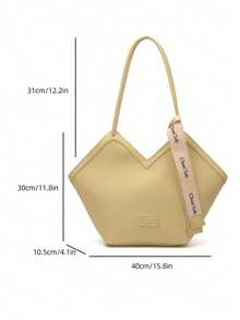 Dedoo New Arrival Fashion Handbag, European And American Style, Versatile (Random Delivery Of Style, Pattern And Color) - Yellow - View 2