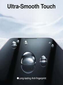 2片裝 - 透明強化玻璃螢幕保護貼，適用於 iPhone 17/16/15/14/13/12/11 Pro Max/17 Pro Max/16 Pro Max。防刮、防碎、耐摔。必備手機配件。防水、防震、防刮、防指紋。適合日常使用、辦公室和居家使用。可與手機殼相容。 - 無色 - 查看 3