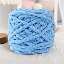 1 Roll 90-100g Ombre Colored Soft & Warm Handmade Knitting Yarn, Suitable For Scarves, Dolls, Blankets - Each Ball Weighs Approximately 90g-100g. - View 5