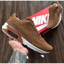 Men's 90 Brown Comfortable Gym Sneakers For Urban Fashion - 鏽棕色 - 查看 1