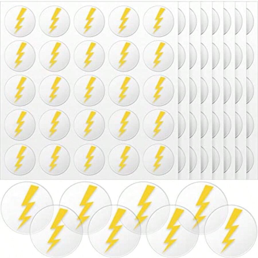 Yqq 200 1.1-Inch Football Helmet Decals, Self-Adhesive Sports Helmet Stickers For Helmets, Windows, Walls, Bumpers, Laptops, Lockers, Hockey, Lacrosse, Batting - 透明金 - 查看 1