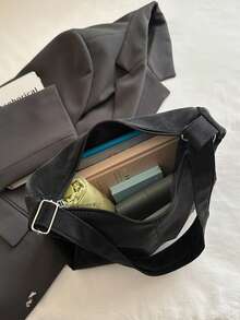 Fashionable Large Tote Bag For Women, New Design Shoulder Bag, Chic Handbag - Black - View 4