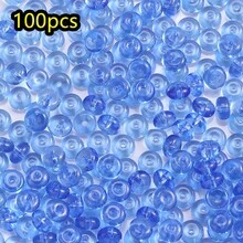 Fashion 6mm Glass Rondelle Beads Cute Mint White UFO Shape Abacus Spacer Beads Jade Like Frosted Discs For DIY Bracelet Necklace Jewelry Making Summer Boho Handcraft Accessories - Abacus Beads - View 26