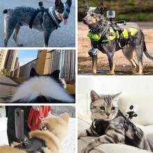 Dog Harness Mount Soft And Adjustable Dog Harness Vest With 2 Mouting Base Pet Chest And Back Fixation For Hero All Models, Sports Camera Dog Harness Chest Strap, Pet Perspective Shooting, Suitable For And Dog Sports Camera Accessory Fixing Strap, Suitable For Small Medium Large Dogs - View 10