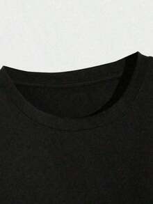 Black Cotton T-Shirt With The DUCATI Corse Logo. 100% Cotton, Loose And Comfortable Fit. Urban Hip-Hop Style. Artistic Print. - 黑色 - 查看 3
