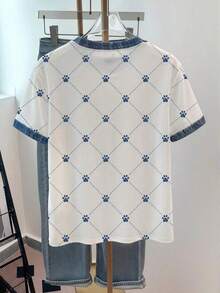 2026 Classic Women's Short-Sleeved T-Shirt With A Round Neck, Simple And Fashionable, Suitable For Summer. Loose And Comfortable. - White 4 - View 2