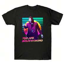 Men's Cotton T-Shirt With Classic Funny Sayings, Soft And Breathable Fabric, Casual Everyday Fashion, Comfortable Short Sleeve Urban Clothing - 黑色 - 查看 1