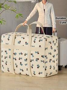1个大容量衣物收纳袋，采用厚实耐用的涤纶面料，饰有可爱的狗狗图案。可折叠设计节省空间，配有便携提手，适合旅行、搬家以及整理衣物、床上用品和杂物。实用家居收纳整理袋，非常适合存放度假必需品、时尚家居装饰以及搭配毛绒玩具。 - 彩色 - 查看 14