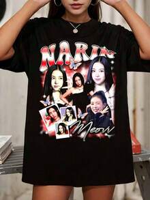 Women T-Shirts - Black - View 6