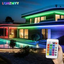 24-Key Bluetooth Controller 5050RGB Adhesive LED Soft Light Strip TV Background Ambient Light Bar USB Interface - Multicolor - View 7