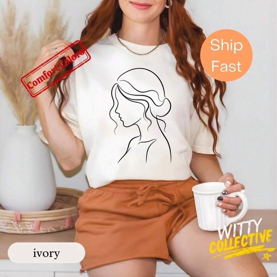 Women T-Shirts - White - View 1