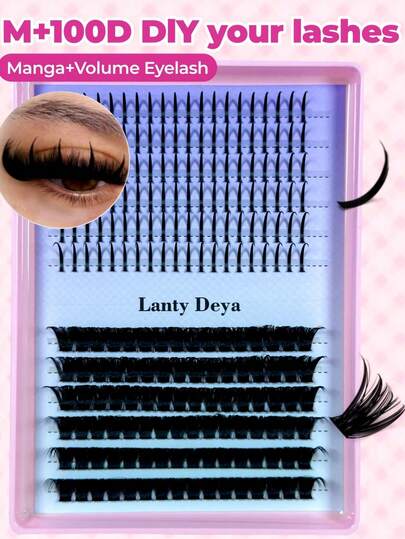 12 Rows 14-20mm D/DD Curly Spike Lash Clusters 100D Manga Eye Lash Clusters 0.07 Anime Cluster Eyelash Extensions Clusters Lashes Lash Spikes Fairy Lash Clusters With Spikes Individual Lashes For Beginners, Reusable, Suitable For Parties, Weddings, Dates, Halloween And Daily Wear Lash Clusters,Eye Lash Clusters,Individual Eyelashes,Lashes,Fake Lashe
