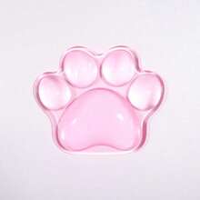 Sandaran Pergelangan Tangan Mouse Silikon Ergonomis - Sandaran Pergelangan Tangan Mouse Bentuk Cakar Kucing Lucu Transparan, Nyaman dan Mendukung untuk Mengetik dan Bermain Game - View 12
