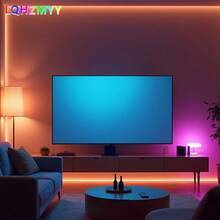 24-Key Bluetooth Controller 5050RGB Adhesive LED Soft Light Strip TV Background Ambient Light Bar USB Interface - Multicolor - View 13