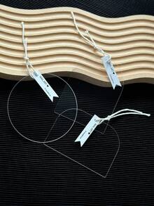 1 tấm bảng trưng bày mẫu móng tay bằng acrylic trong suốt, có thể treo tường hoặc đặt trên bàn. - Trong sáng - Xem 6