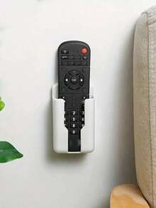 3pcs Silicone Wall-Mounted Remote Control Holder, No Drilling Self-Adhesive Storage, Suitable For TV And Air Conditioner Remotes, Easy Installation Sturdy Attachment, Home Remote Control Organizer - Multicolor - View 6