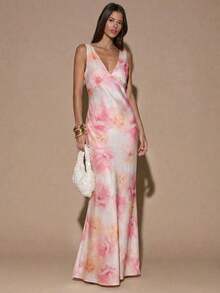 Women Midi Dresses - Rosa - View 2