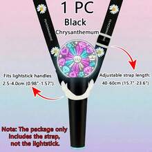 Dây đeo gậy phát sáng K-Pop, Dây đeo vai gậy phát sáng K-Pop, Dây đeo chéo di động để trưng bày gậy phát sáng K-Pop, Dây đeo điều chỉnh được, Phù hợp với hầu hết các loại gậy phát sáng K-Pop, Phụ kiện gậy phát sáng K-Pop, Phù hợp cho các buổi hòa nhạc, Tiệc tùng, Trò chơi và Sự kiện, Phù hợp với gậy phát sáng chính thức của SKZ//Stray Kidz//Twice///TXT//G-Dragon//EXO/AESPA/Army Bomb. Không bao gồm gậy phát sáng. - Nhiều màu - Xem 22