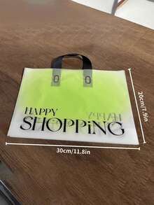10/20/50PCS Translucent Waterproof Thickened Plastic Gift Bags, Holiday Gift Storage Bags, Portable Large Capacity Tote Bags, Suitable For Women's Summer Clothing Packaging, Plastic Tote Bags, Waterproof Thickened Packaging Bags, Wedding Bags, Shopping Bags, Birthday Gift Bags, Party Gift Bags - One Size - View 4