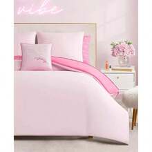 Juicy Couture Pearly Bows Reversible 8-Pc. Comforter Set |  | Comforters - Pink - View 10