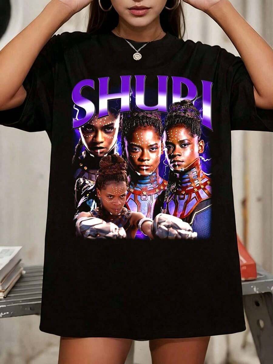 Women T-Shirts - Black - View 1