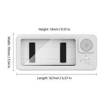 Loa Bluetooth không dây, giá đỡ điện thoại chống nước cho phòng tắm, vỏ loa xoay 360° lý tưởng cho phòng tắm, thích hợp để tắm và xem video. - Xem 7
