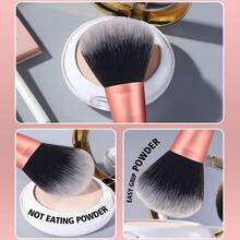 Bộ 25 cọ trang điểm màu đen mờ ánh vàng hồng, lông mềm mại, chuyên dụng cho trang điểm mặt và mắt hàng ngày. - Nhiều màu - Xem 3