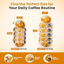 Coffee Capsule Storage Racks - Brown Dog - View 4