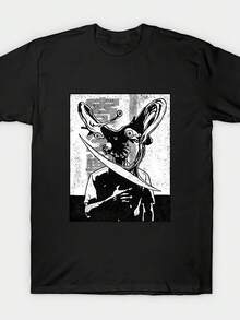 Parasyte Manga Style Men's T-Shirt, Standard Crew Neck, All Sizes, Loose And Comfortable Fit. - Back - View 6