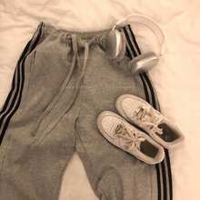 Women Pants - Light Grey - View 2