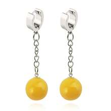 Anime Potara Clip Earrings Son Zamasu For Cosplay, Unisex, Jewelry And Accessories For Men And Women - E078 Yellow - View 6