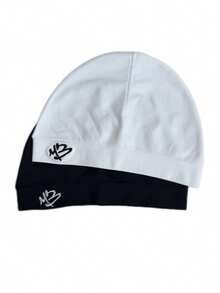 Mũ len thể thao in chữ Y2K phong cách đường phố, mũ chạy bộ thường ngày bằng nylon, mũ beanie thoáng khí đa năng phong cách hip hop retro. - M3 - Xem 2
