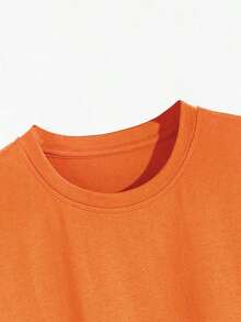 100% Cotton Long-Sleeve Wild Women | Vintage Women's Rights T-Shirt, Western Grunge Cowgirl Style, Resist Graphic, Freedom2026 Tee - Women's Summer Clothing, Y2K Top, Loose Fit R - Orange - View 4