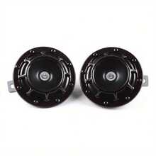 2pcs/Set Super Loud Compact Electric Explosion Speaker Set, Suitable For Motorcycle And Car, Owl-Shaped Electric Horn Applicable To Car And Motorcycle, Ultra-High Volume, Metal Dual Speakers Set With Treble/Bass - Electric Horn - View 15