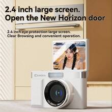 Best-Selling Cross-Border New Arrival - Campus Flip Screen CCD High-Definition Digital Camera Student Video Camera 300mAh - View 5
